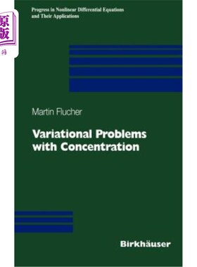 海外直订Variational Problems with Concentration 关于集中的变分问题