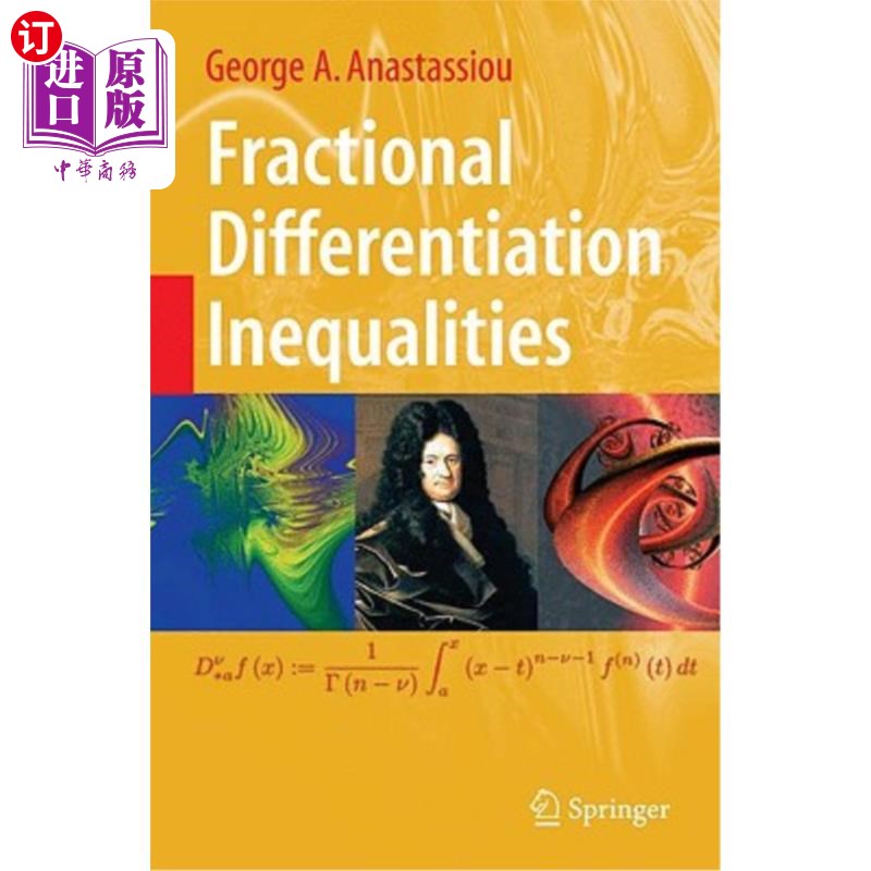 海外直订Fractional Differentiation Inequalities 分数微分不等式