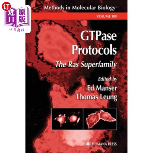 海外直订医药图书Gtpase Protocols: The Ras Superfamily Gtpase协议：Ras超家族
