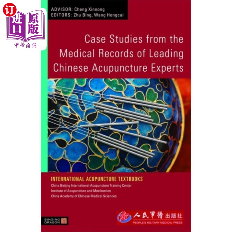 海外直订医药图书Case Studies from the Medical Records of Leading Chinese Acupuncture Experts 中国顶尖针灸专家病历案