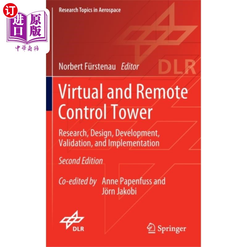 海外直订Virtual and Remote Control Tower 虚拟和远程控制塔