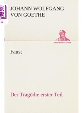 海外直订德语 Faust: Der Trag?die erster Teil 浮士德:第一部分