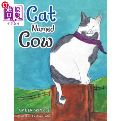 海外直订A Cat Named Cow 一只叫牛的猫