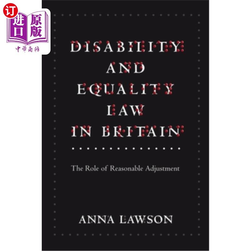 海外直订Disability and Equality Law in Britain 英国的残疾与平等法