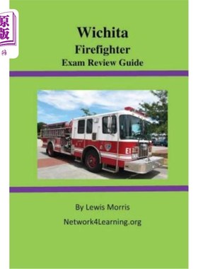 海外直订Wichita Firefighter Exam Review Guide 威奇托消防员考试复习指南