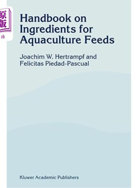 海外直订Handbook on Ingredients for Aquaculture Feeds 水产养殖饲料成分手册