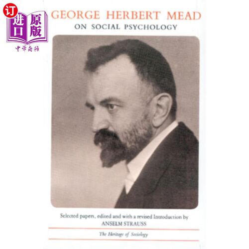 海外直订George Herbert Mead on Social Psychology 乔治·赫伯特·米德论社会心理学