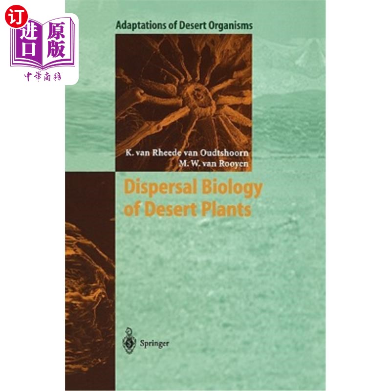 海外直订Dispersal Biology of Desert Plants 荒漠植物的扩散生物学