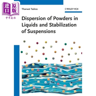 英文原版 粉体分散 中商原版 Tadros Tharwat Powders Dispersion 液体与稳定化悬浮液 现货