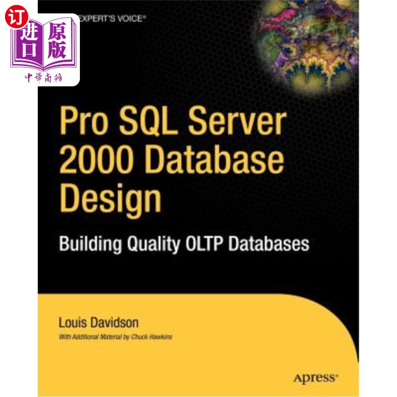 海外直订Pro SQL Server 2000 Database Design: Building Quality Oltp Databases Pro SQL Server 2000数据库