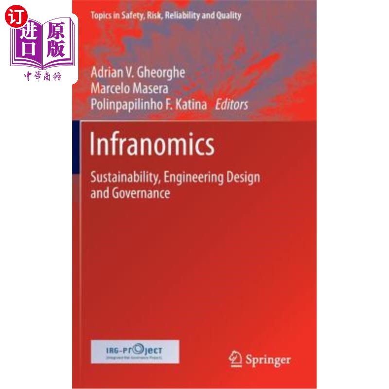 海外直订Infranomics: Sustainability, Engineering Design and Governance 基础经济学:可持续性、工程设计和治理
