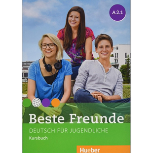 【德文版】青少儿德语教材 Beste Freunde A2.1 学生用书 Deutsch fur Jugendliche Kursbuch 德语原版【中商原版】
