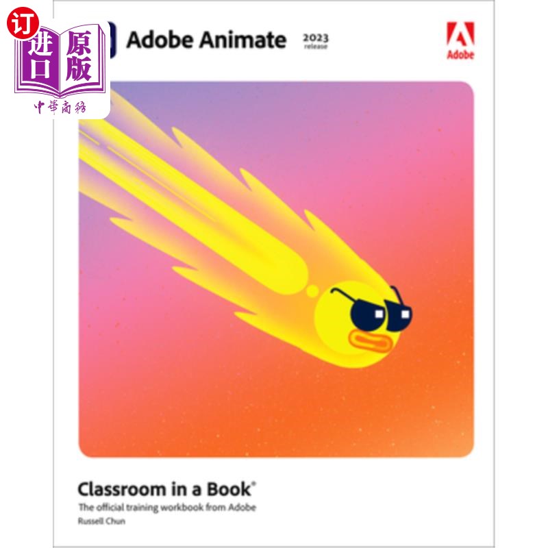 海外直订Adobe Animate Classroom in a Book (2023 Release) adobeanimate Classroom in a Book(2023年发行)