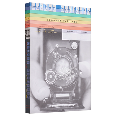 预售 Walter Benjamin Selected Writings 4 1938 1940 英文原版 沃尔特 本杰明 选集卷四 1938 1940【中商原版】