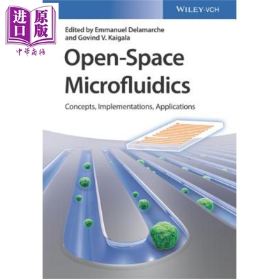 现货 Open-Space Microfluidics【中商原版】