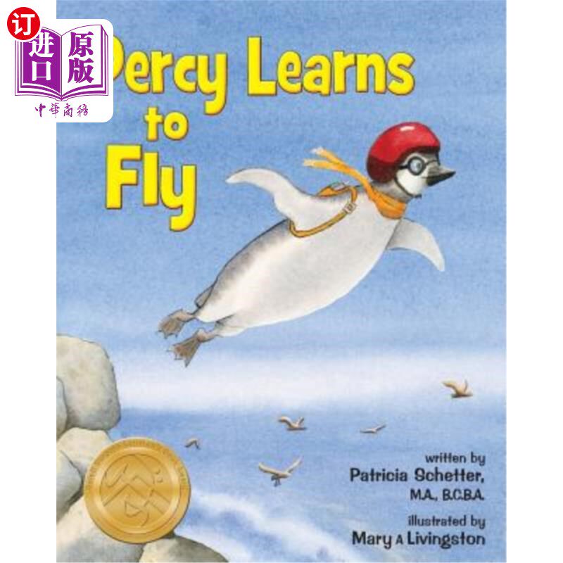 海外直订Percy Learns to Fly 珀西学会飞翔