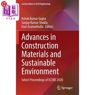 Materials 海外直订Advances Construction 建筑材料与可持续环境研究进展 and Sustainab...