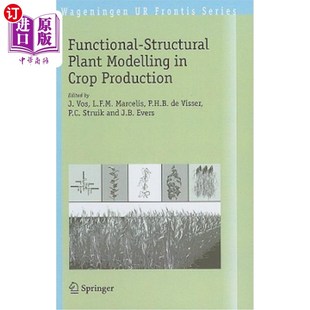 Modelling 功能结构植物建模 Structural 作物生产中 海外直订Functional Production Plant Crop