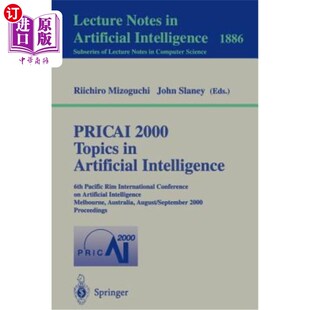 Pacific 2000 Intelligence 海外直订Pricai Rim Pricai Con Topics 2000人工智能 Artificial International 6th