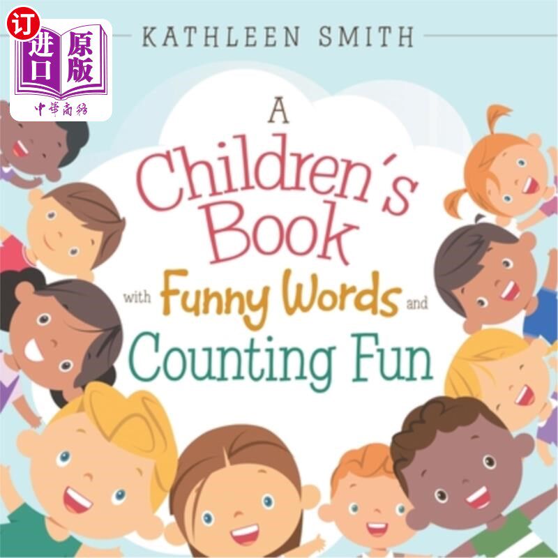 海外直订A Children's Book with Funny Words and Counting Fun 一本有趣的文字和数数有趣的儿童读物