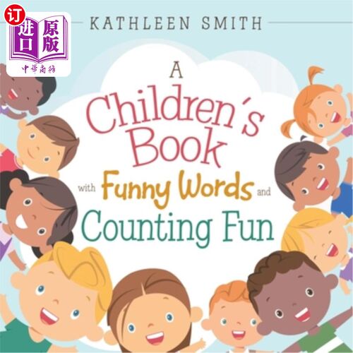 海外直订A Children's Book with Funny Words and Counting Fun 一本有趣的文字和数数有趣的儿童读物