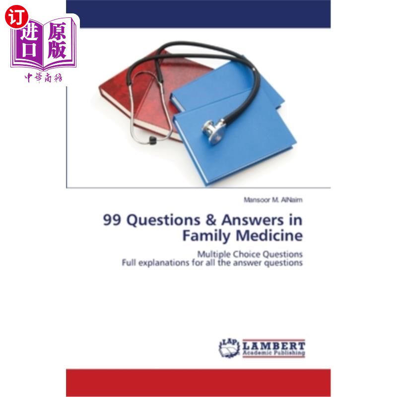 海外直订医药图书99 Questions & Answers in Family Medicine 《家庭医学99个问答