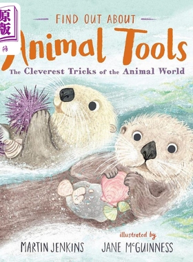 预售 了解动物工具 Martin Jenkins Find Out About Animal Tools英文原版 儿童科普绘本 百科知识精品绘本 进口 5-9岁【中商原版?