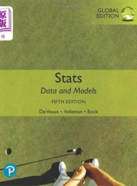 海外直订Stats: Data and Models, Global Edition 统计:数据和模型，全球版