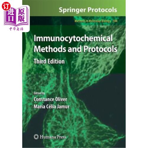 海外直订医药图书Immunocytochemical Methods and Protocols 免疫细胞化学方法和方案