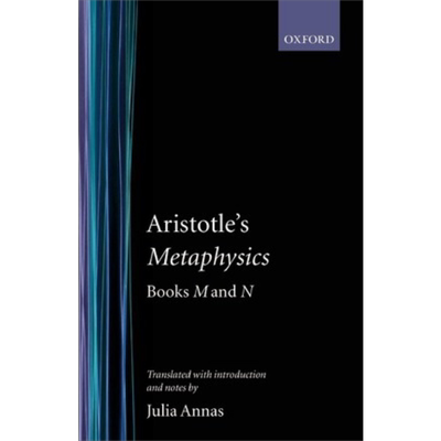 现货 形而上学 卷M和N Metaphysics Books M and N 英文原版 Aristotle【中商原版】