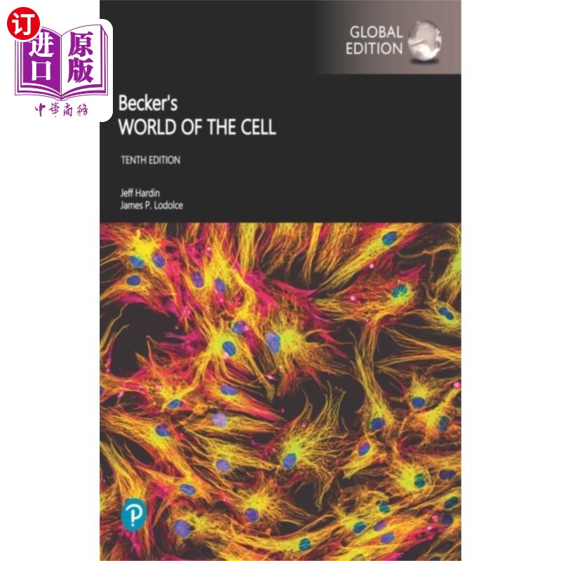 海外直订Becker's World of the Cell, Global Edition 贝克尔的《细胞世界》,全球版