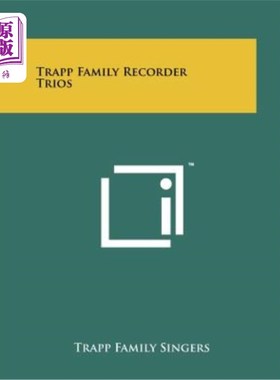 海外直订Trapp Family Recorder Trios 特拉普家庭录音三重唱