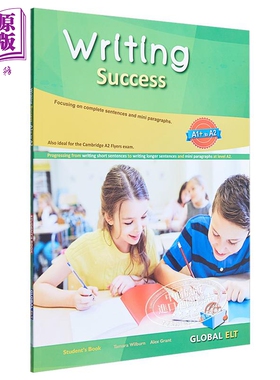 Writing Success - Level A1+ to A2 - Student's book 英语写作成功A1+至A2学生用书 英文原版进口教辅【中商原版】