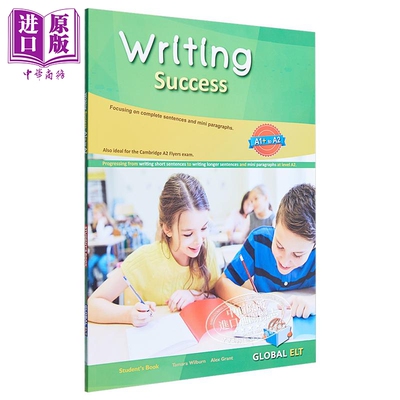 Writing Success - Level A1+ to A2 - Student's book 英语写作成功A1+至A2学生用书 英文原版进口教辅【中商原版】