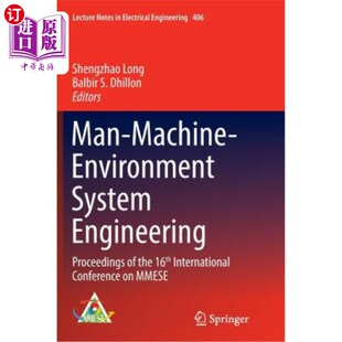 人机环境系统工程：第16届Mm Environment Internationa 16th the Proceedings Engineering System Machine 海外直订Man