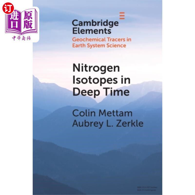 海外直订Nitrogen Isotopes in Deep Time 深时间的氮同位素
