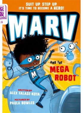 海外直订Marv and the Mega Robot: from the multi-award no... 漫威和超级机器人