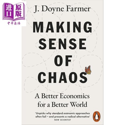 预售 理解混乱 更好的经济学 更好的世界 Making Sense of Chaos 英文原版 J Doyne Farmer 牛津大学复杂经济学主任【中商原版】