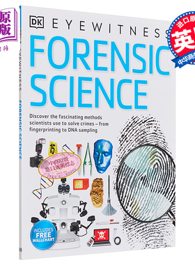 预售 DK Eyewitness: Forensic Science 英文原版 司法鉴定学 DK【中商原版】科普读物