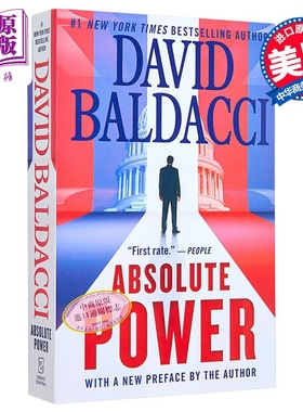 权力 纽约时报畅销书 英文原版 Absolute Power David Baldacci 犯罪惊悚流行小说【中商原版】