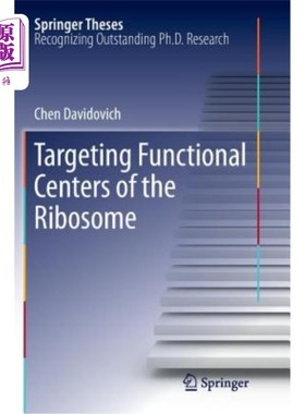 海外直订Targeting Functional Centers of the Ribosome 靶向核糖体的功能中心