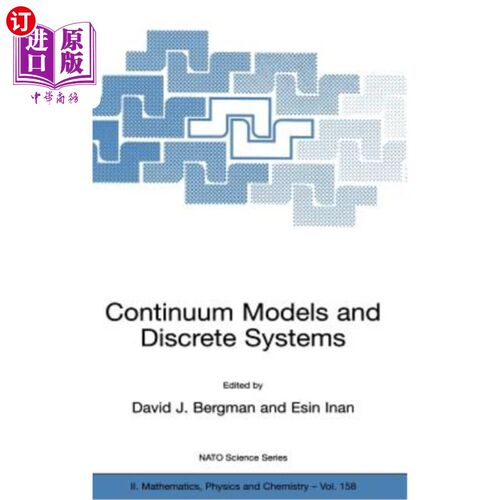海外直订海外直订Continuum Models and Discrete Systems  连续介质模型和离散系统[使用]