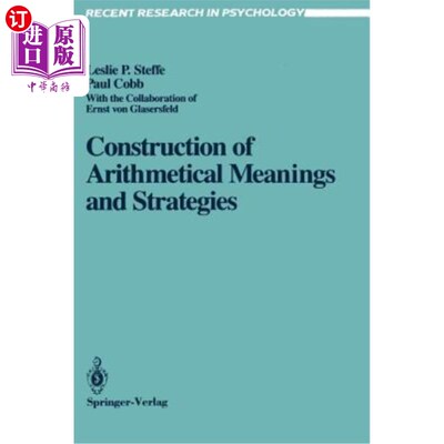 海外直订Construction of Arithmetical Meanings and Strategies 算术意义的建构与策略