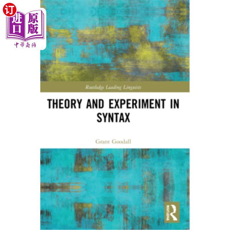 海外直订Theory and Experiment in Syntax “语法理论与实验
