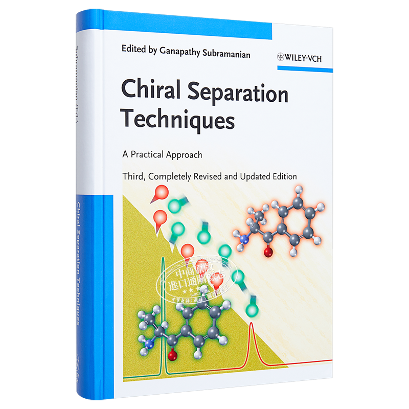 现货 手性分离军事 Chiral Separation Techniques A Practical Approach Ganapathy Subramanian 英文原版【中商原版】wiley
