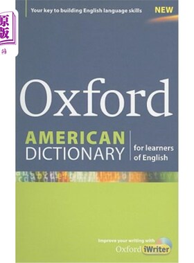 海外直订Oxford American Dictionary for Learners of English [With CDROM] 牛津美国英语学习词典[附光盘]