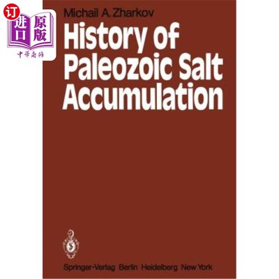 海外直订History of Paleozoic Salt Accumulation 古生代成盐史