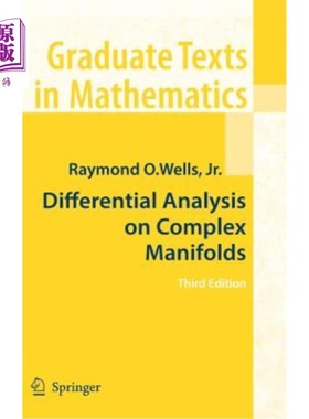 海外直订Differential Analysis on Complex Manifolds 复流形的微分分析