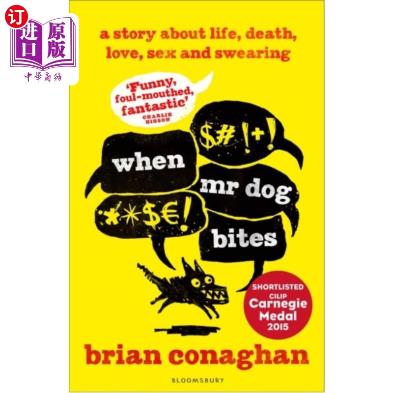 海外直订When Mr Dog Bites 当狗先生咬人