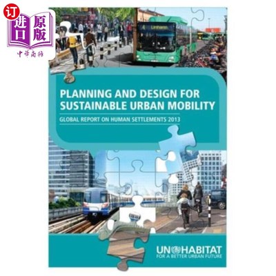 海外直订Planning and Design for Sustainable Urban Mobili... 可持续城市交通的规划与设计